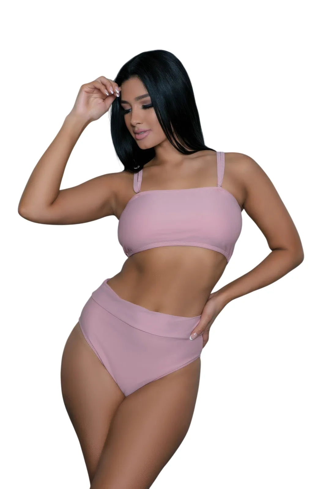Women's Swimwear Swimsuit in Soft Pink Color