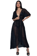 Chic Women's Swimwear and Maxi Dress Cover-Up