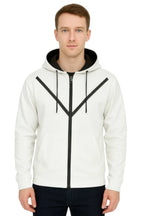 Men's Zip-Up Hoodie for Comfortable Travel Wear
