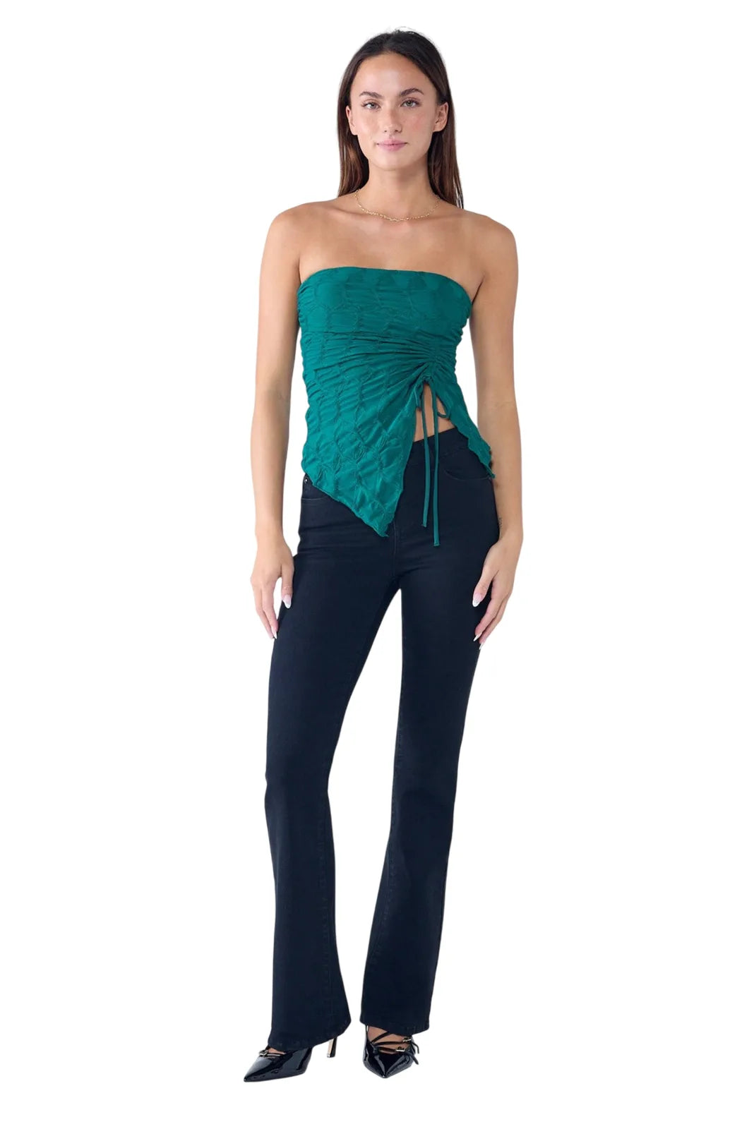 High Rise Classic Bootcut Jeans
