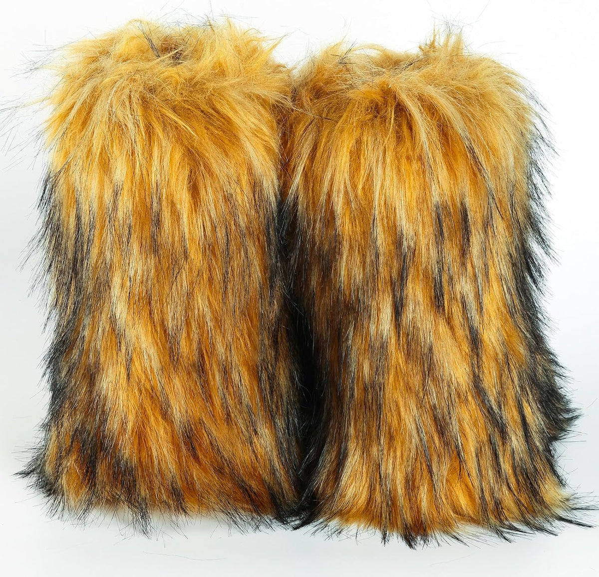 Women's Knee-High Faux Fur Snow Boots, Flat Heel