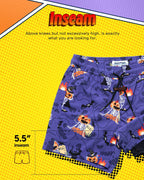 Mens Swim Trunks Compression Liner Quick Dry Zipper Pockets - VacationGrabs