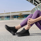 Women's Slip-On Walking Shoes with Memory Foam Insole
