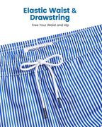 Mens Swim Trunks Compression Liner Quick Dry Zipper Pockets - VacationGrabs