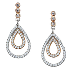 VacationGrabs 925 Sterling Rhodium Earrings for Women