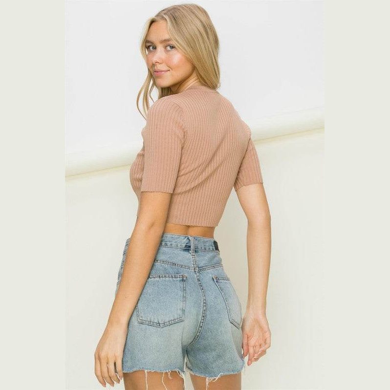 Women's Touch of Sweetness Cropped Cardigans - VacationGrabs