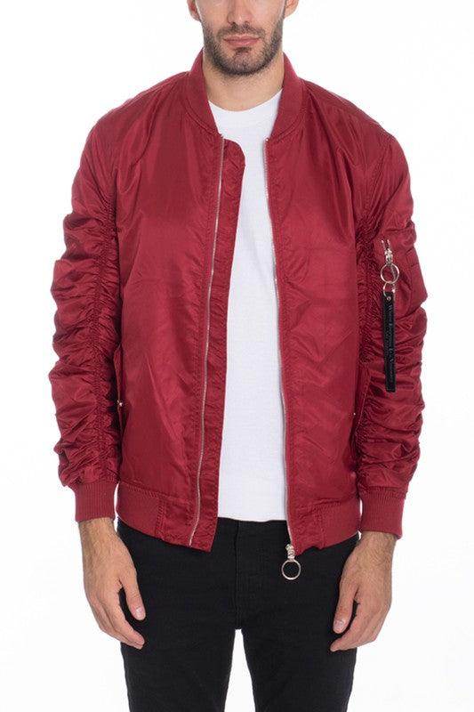 Mens Lined Bomber Jackets - VacationGrabs