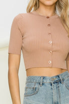 Women's Sweaters - CardigansWomen's Touch of Sweetness Cropped Cardigans - VacationGrabs