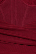 Women's Dresses Cutout One-Shoulder Midi Bandage Dress