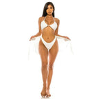 Womens Three-Piece Bikini Set - VacationGrabs