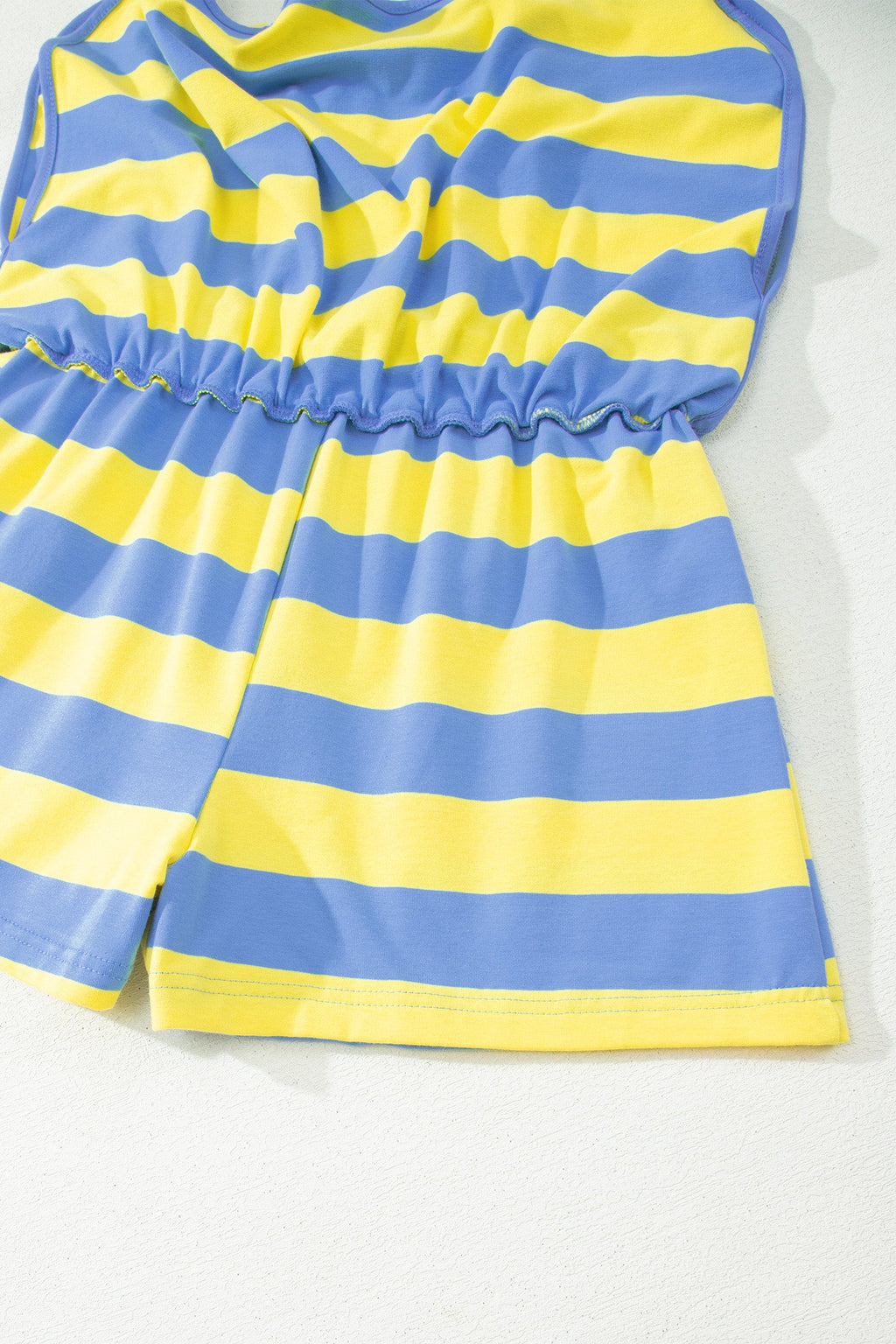 Stripe Dolman Tee & Drawstring Skort Athletic Set