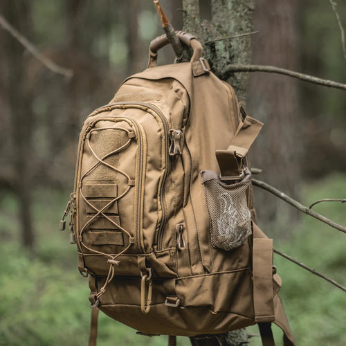 65L Tactical Hiking Backpack Rucksack, Nylon, Unisex