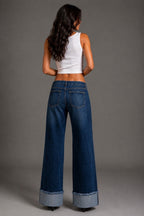 Dakota Drift Low Rise Dark Wash