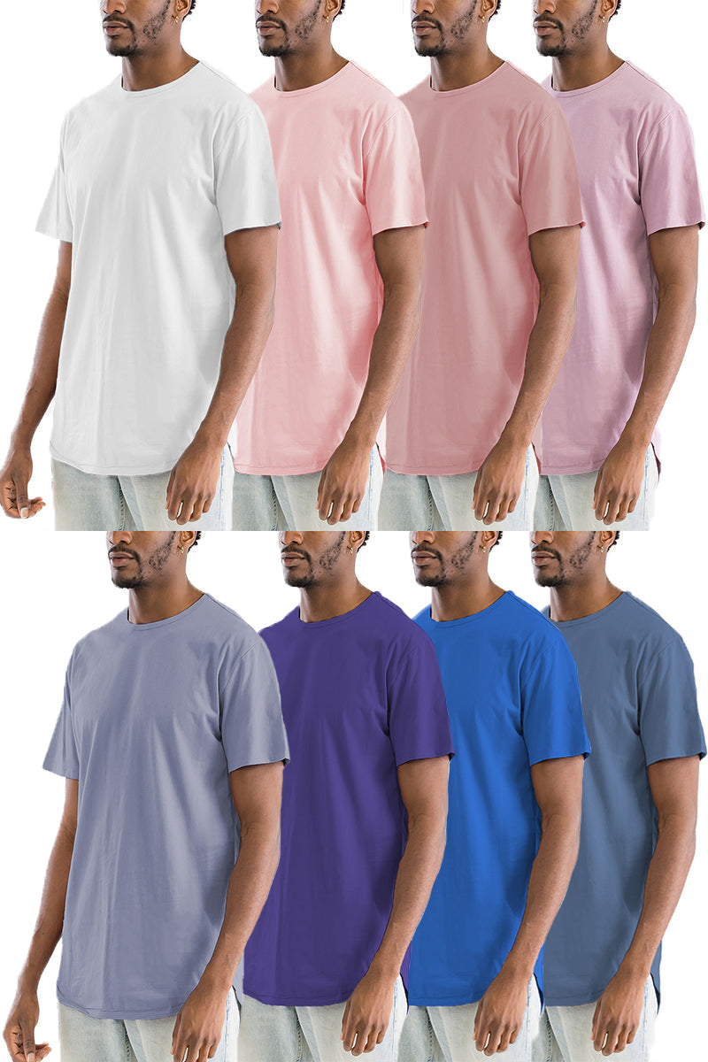 Classic Scallop Tee – Men's Cotton T-Shirt