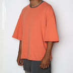 Mens Peach Slouch Tee Shirt