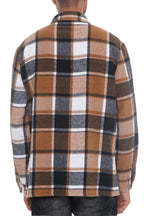 Colton Brushed Flannel Shacket – Long Sleeve Button-Up