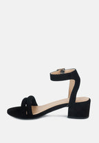 Amelia Minimalist Block Heel Sandal