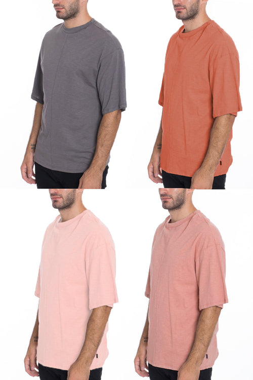 Box Tee – 100% Cotton Elbow Sleeve