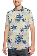 Palmsetto All Over Print Tee – Tropical Graphic Vacation Shirt