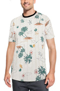 Pin Stripe Bay All Over Print Tee