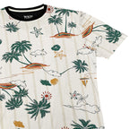 Pin Stripe Bay All Over Print Tee