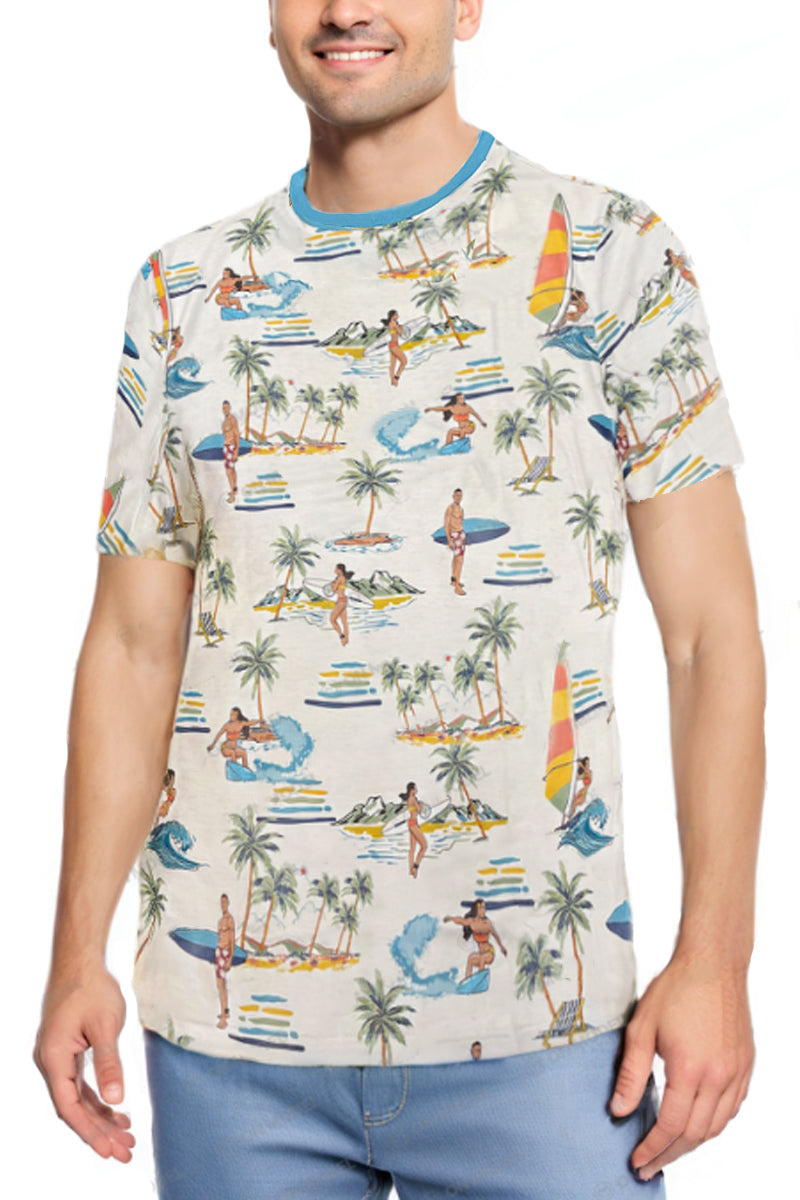 Islander All Over Print Tee