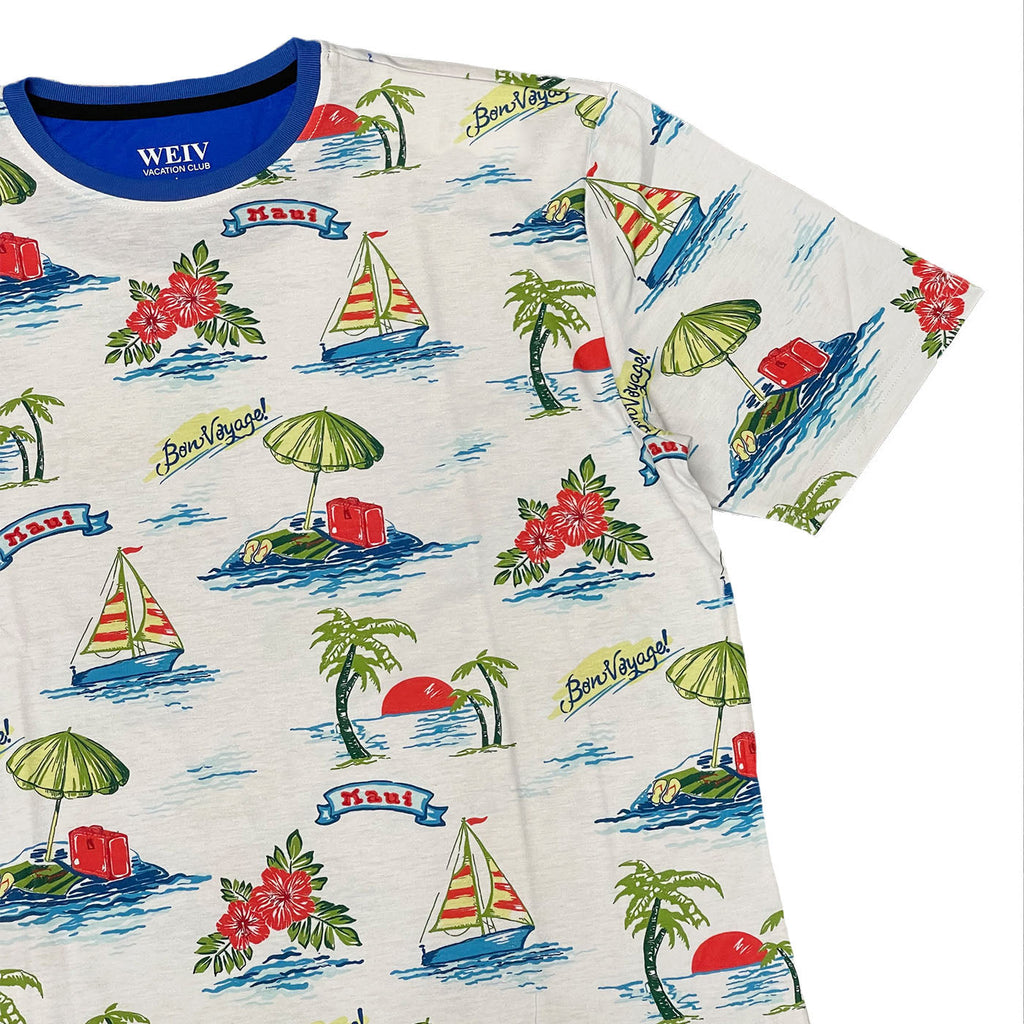 Harbor Bay All Over Print Tee