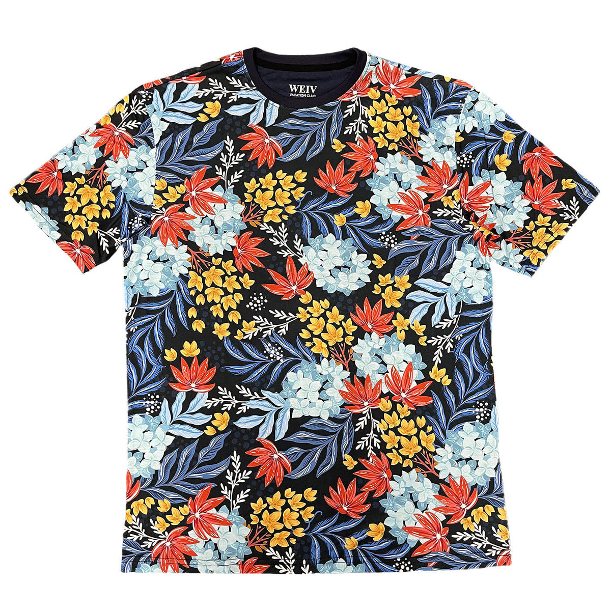 Holealu All Over Print Tee – Round Neck Vacation Tee