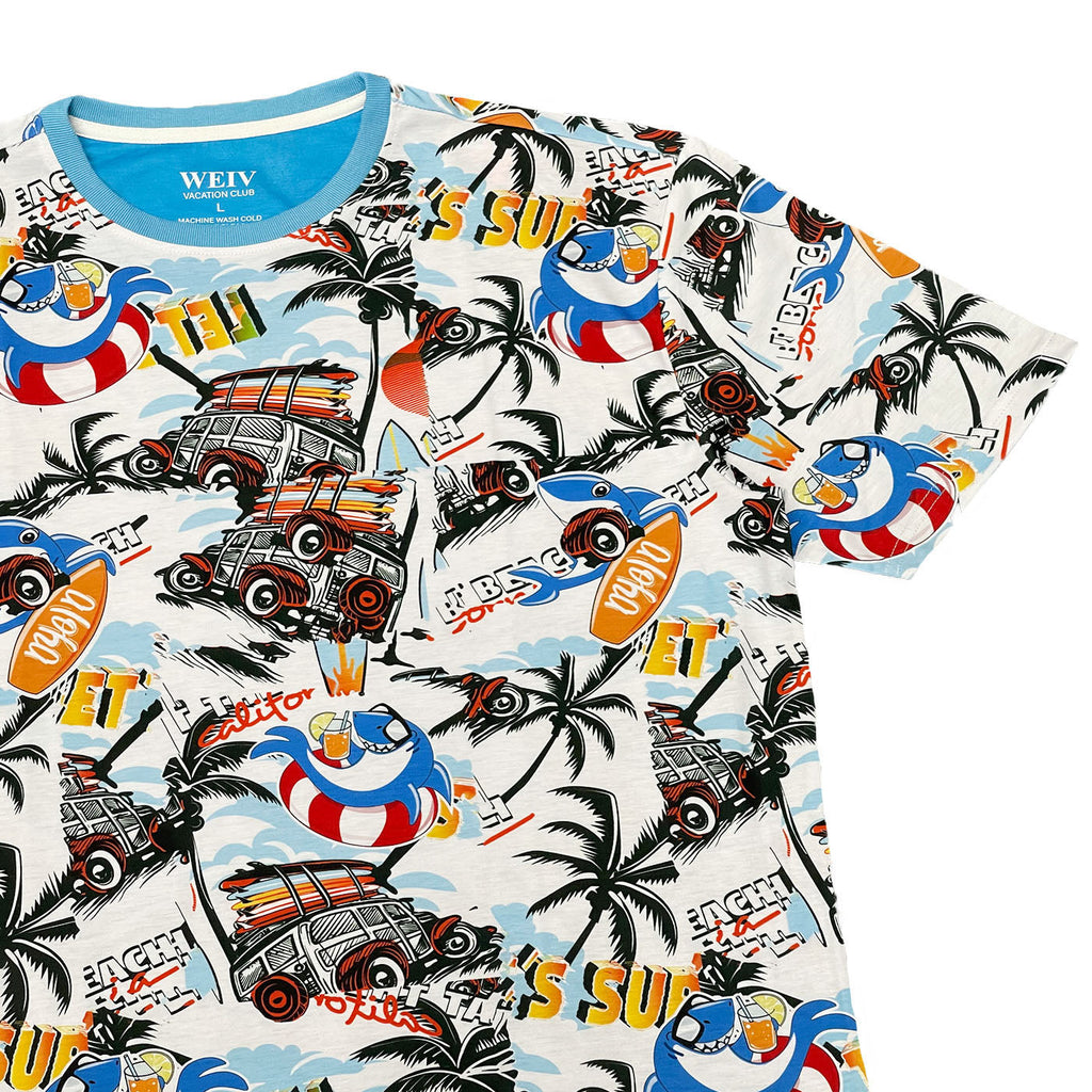 SurfTurf All Over Print Tee