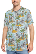 Marine Bay All Over Print Tee