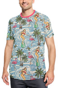 Rider All Over Print Tee | Round Neck