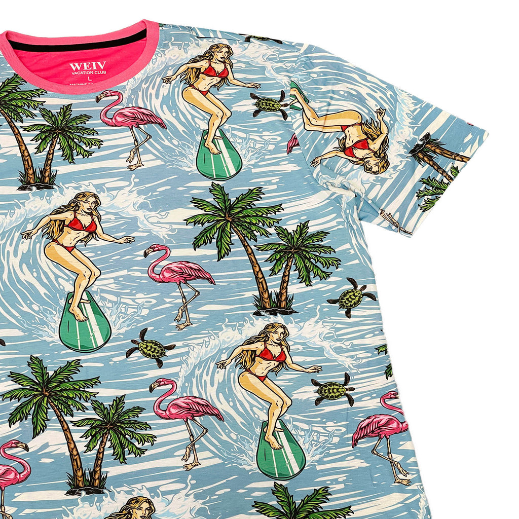 Rider All Over Print Tee | Round Neck
