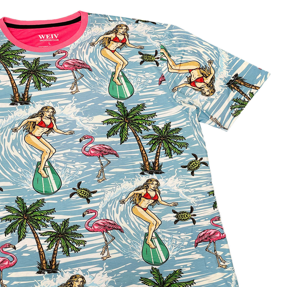 Rider All Over Print Tee | Round Neck