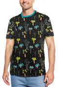 Neon Palm Print All Over Tee