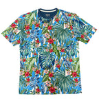 Lagoon All Over Print Tee | Round Neck Stretch Tee