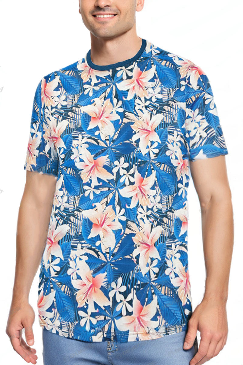 Marine Bloom All Over Print Tee