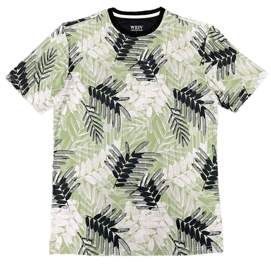 Amazon Palm Print All Over Print Tee