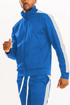 Men's Single Stripe Full-Zip Track Jacket