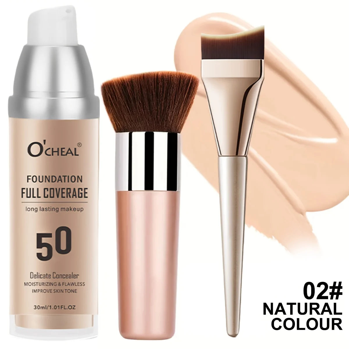Magic Mineral Powder Foundation Spray Gun Set: Concealer, DIY, Moisturizing, Women's Cosmetics, Christmas Gift