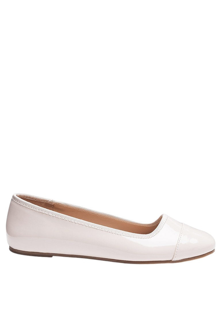 Camella Round Toe Ballerina Flat Shoes