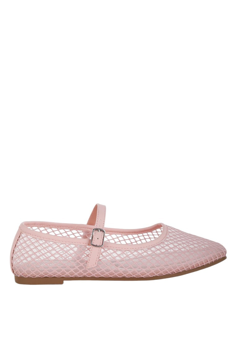 Averona Mesh Mary Jane Flats