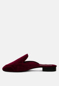 Mules artisanales Batiste Velvet