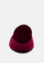 Batiste Velvet Handcrafted Mules
