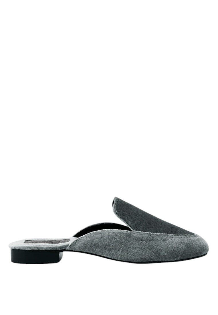 Mules artisanales Batiste Velvet