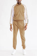 Snake Print Full Zip Track Suit – Regular Fit