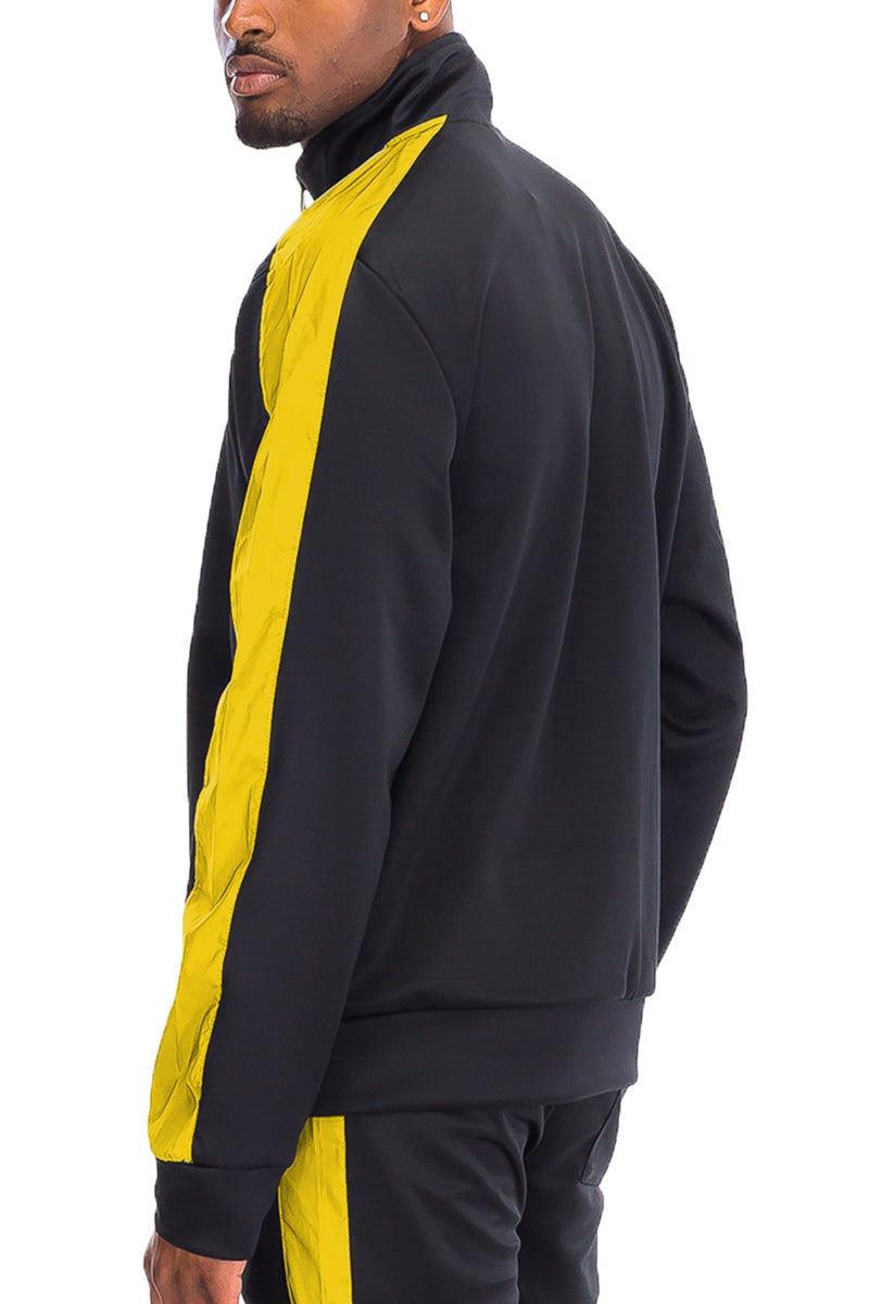 Men's Single Stripe Full-Zip Track Jacket