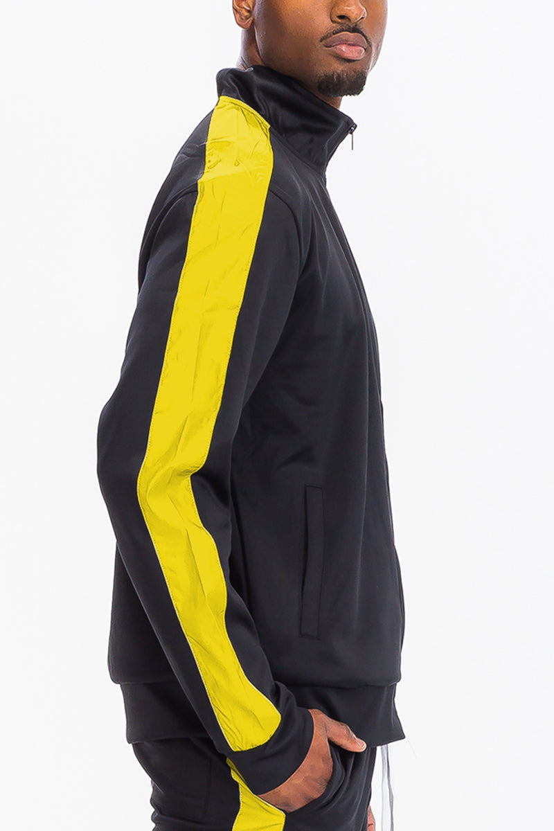 Men's Single Stripe Full-Zip Track Jacket