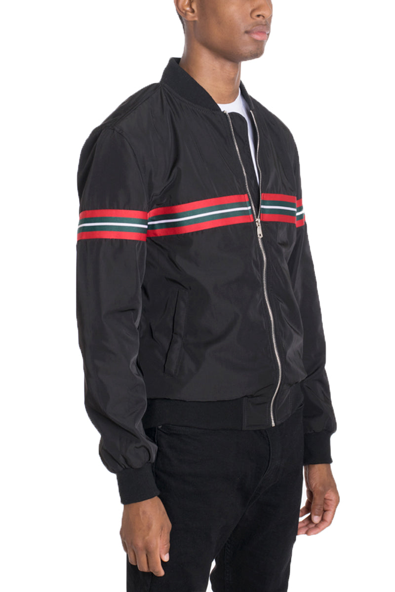 Dom Taped Bomber Jacket – Regular Fit