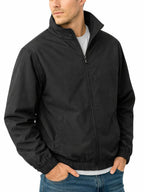 Ribstop Nylon Full Zip Lightweight Windbreaker