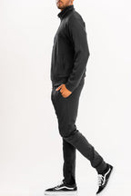 Essential Solid Track Set – Full Zip Jacket & Pants